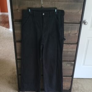 American Eagle Outfitters Black Cargo Pants